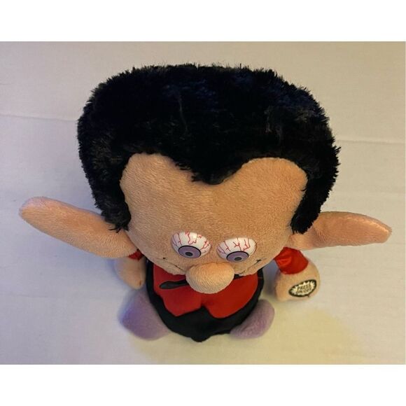 Dan Dee Wobbling Monsters Halloween Animated Dancing Plush Vampire Toy Sings Fe - Picture 9 of 12